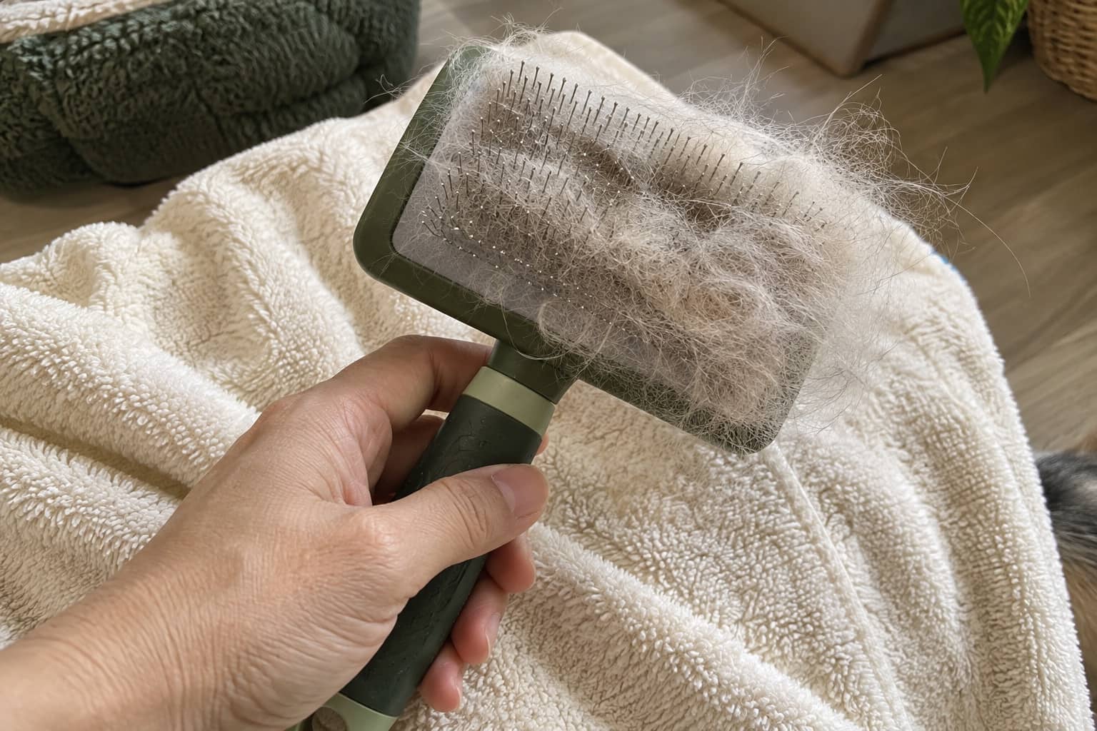 Fur Everywhere: What Bathing and Brushing Actually Change