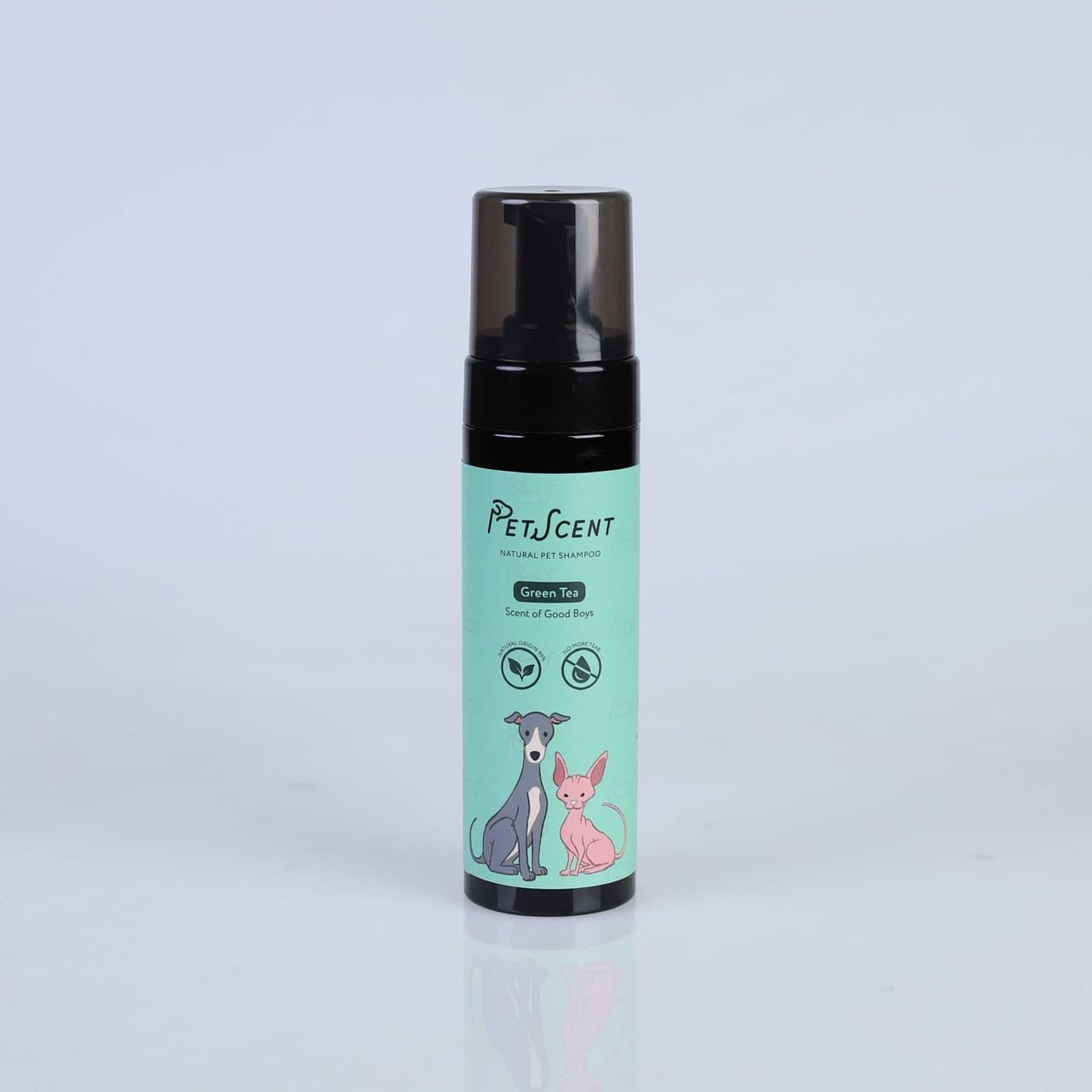 PetScent Green Tea Dry Shampoo Foam